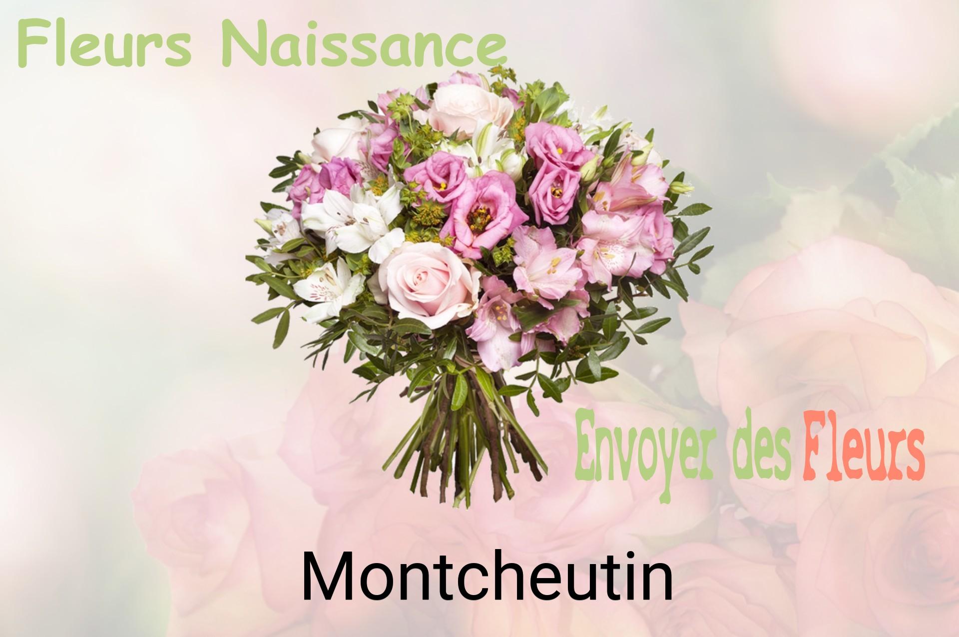 Bouquet de fleurs de naissance livré à Montcheutin